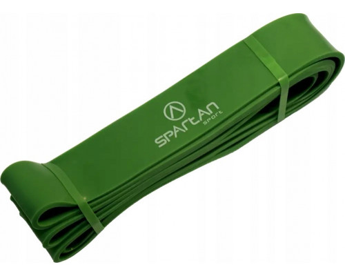 Pretestības gumijasija POWER BAND Zaļa 4,45 x 0,45 x 208 cm