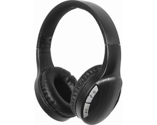 Gembird Gembird BTHS-01-BK słuchawki/zestaw słuchawkowy Przewodowy i Bezprzewodowy Opaska na głowę Połączenia/muzyka Micro-USB Bluetooth Czarny