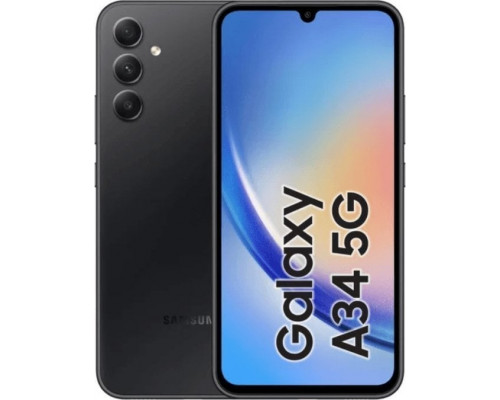 Samsung Galaxy A34 5G 8/256GB Black  (SM-A346BZKE)