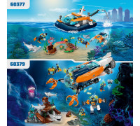 LEGO City Łódź podwodna badacza dna morskiego (60379)