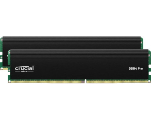 Crucial Pro, DDR4, 64 GB, 3200MHz, CL22 (CP2K32G4DFRA32A)