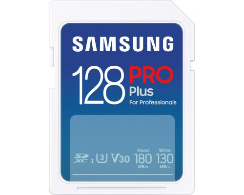 SD  Samsung PRO Plus SDXC 128 GB U3 V30 (MB-SD128S/EU)