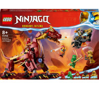 LEGO Ninjago Lawowy smok zmieniający się w faę ognia (71793)