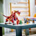 LEGO Ninjago Lawowy smok zmieniający się w faę ognia (71793)