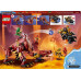 LEGO Ninjago Lawowy smok zmieniający się w faę ognia (71793)
