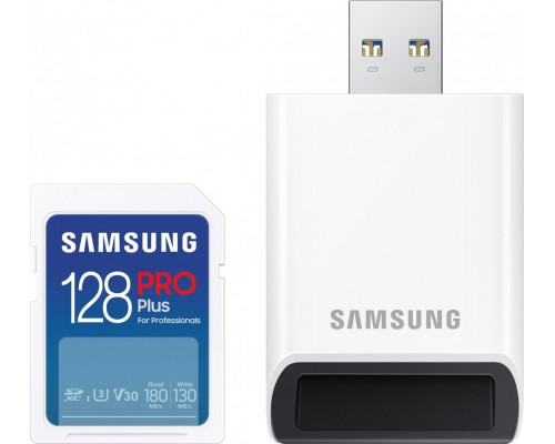 SD  Samsung PRO Plus SDXC 128 GB U3 V30 (MB-SD128SB/WW)