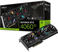 PNY GeForce RTX 4060 Ti XLR8 Gaming Verto Epic-X RGB 8GB GDDR6 (VCG4060T8TFXXPB1)