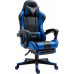 Ghost Chairs GHOST 17 Blue with footrest