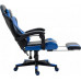 Ghost Chairs GHOST 17 Blue with footrest
