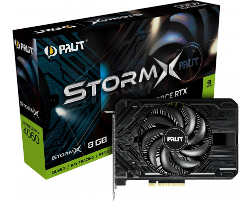 *RTX4060 Palit GeForce RTX 4060 StormX 8GB GDDR6 (NE64060019P1-1070F)