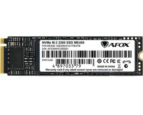 SSD 1TB SSD AFOX ME400 1TB M.2 2280 PCI-E x4 Gen4 NVMe (ME400-1024GN)