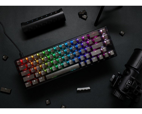 Ducky Ducky One 3 Aura Black SF Gaming Tastatur, RGB LED - MX-Silent-Red (US)