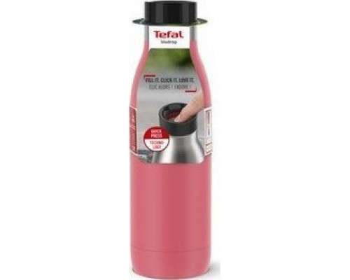 bottle Thermal Tefal 0,5L Bludrop róż N3110410