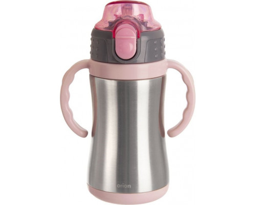 Orion Thermal mug / termos bidon steel pink 300 ml