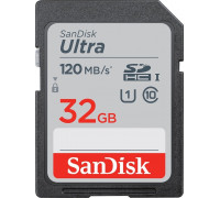 SD  SanDisk Ultra SDHC 32 GB Class 10 UHS-I/U1 V10 (SDSDUN4-032G-GN6IM)