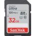 SD  SanDisk Ultra SDHC 32 GB Class 10 UHS-I/U1 V10 (SDSDUN4-032G-GN6IM)