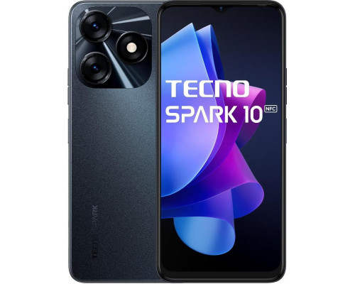 Tecno Spark 10 8/128GB Black  (Meta Black KI5q)