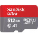 SD  SanDisk Ultra MicroSDXC 512 GB Class 10 UHS-I/U1 A1 (SDSQUAC-512G-GN6FA)