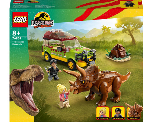 LEGO Jurassic World Badanie triceratopsa (76959)