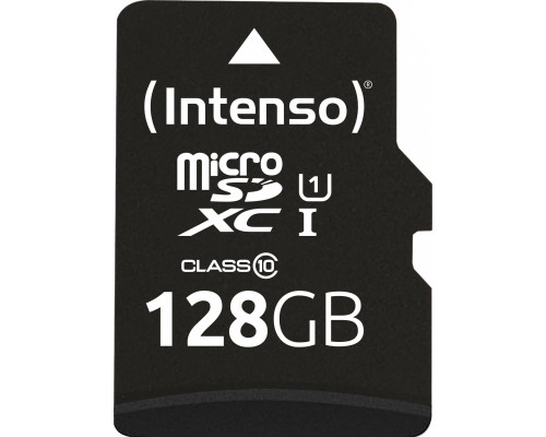 Intenso Intenso UHS-I Performance 128 GB microSDXC, memory card (black, UHS-I U1, Class 10)