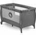 Lionelo LIONELO STEFI PLUS GREY WHITE COT TOURIST DWUPOZIOMOWE