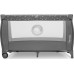 Lionelo LIONELO STEFI PLUS GREY WHITE COT TOURIST DWUPOZIOMOWE