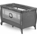 Lionelo LIONELO STEFI PLUS GREY WHITE COT TOURIST DWUPOZIOMOWE