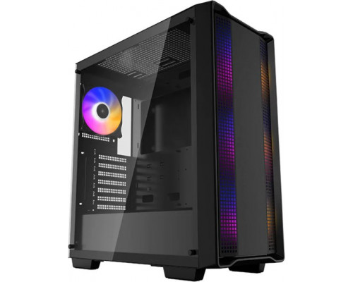 Deepcool Deepcool CC560 (with 4pcs ARGB Fans) Black, Mid-Tower, Power supply included No