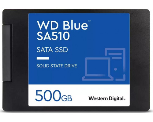 SSD 500GB SSD SanDisk Blue SA510 500GB 2.5" SATA III (WDBB8H5000ANC-WRSN)