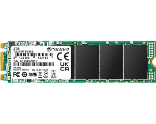 SSD  SSD Transcend Transcend MTS825S - SSD - 2 TB - intern - M.2 2280 - SATA 6Gb/s