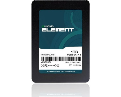 SSD Mushkin Mushkin Element 2.5" 1000 GB Serial ATA III 3D NAND