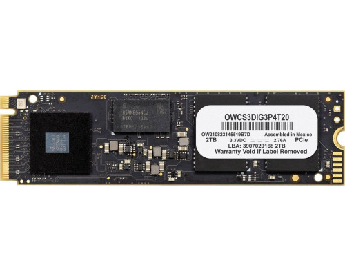 SSD 2TB SSD OWC 2TB M.2 2280 PCI-E x4 Gen4 NVMe (OWCS3DIG3P4T20)