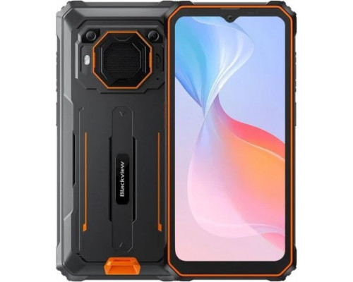 Blackview BV6200 Pro 4/128GB Black-pomarańczowy  (BV6200Pro-OE/BV)