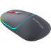 Canyon CANYON MW-22, 2 in 1 Wireless optical mouse with 4 buttons,Silent switch for right/left keys,DPI 800/1200/1600, 2 mode(BT/ 2.4GHz), 650mAh Li-poly battery,RGB backlight,Dark grey, cable length 0.8m, 110*62*34.2mm, 0.085kg