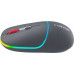 Canyon CANYON MW-22, 2 in 1 Wireless optical mouse with 4 buttons,Silent switch for right/left keys,DPI 800/1200/1600, 2 mode(BT/ 2.4GHz), 650mAh Li-poly battery,RGB backlight,Dark grey, cable length 0.8m, 110*62*34.2mm, 0.085kg