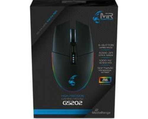 MediaRange MOUSE USB OPTICAL BLACK/MRGS202 MEDIARANGE