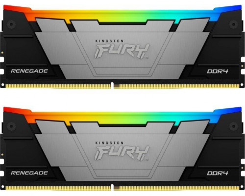 Kingston Fury Renegade RGB, DDR4, 16 GB, 4000MHz, CL19 (KF440C19RB2AK2/16)