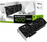 *RTX4070TiSuper PNY GeForce RTX 4070 Ti SUPER Verto OC 16GB GDDR6X (VCG4070TS16TFXPB1-O)