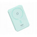Baseus OS-Baseus MagPro Magnetic Bracket Wireless Fast-Charging Power Bank 5000mAh 20W Peppermint Blue (with Simply Series Charging Cable Type-C to Type-C (20V/3A) 30cm White)