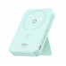 Baseus OS-Baseus MagPro Magnetic Bracket Wireless Fast-Charging Power Bank 5000mAh 20W Peppermint Blue (with Simply Series Charging Cable Type-C to Type-C (20V/3A) 30cm White)