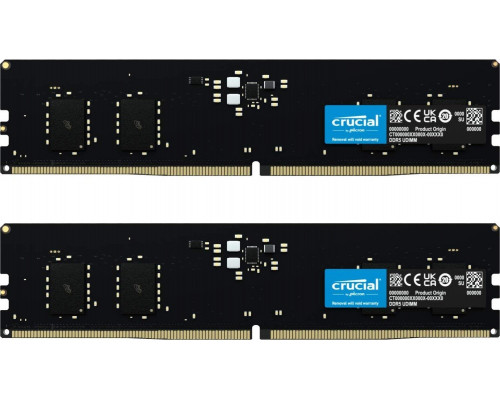 Crucial DDR5, 16 GB, 5200MHz, CL42 (CT2K8G52C42U5)