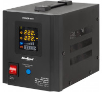 UPS Rebel charger Awaryjny Rebel POWER-800 - przetwornica z czystym przebiegiem sinusoidalnym i funkcją ładowania 12V 230V 800VA/500W