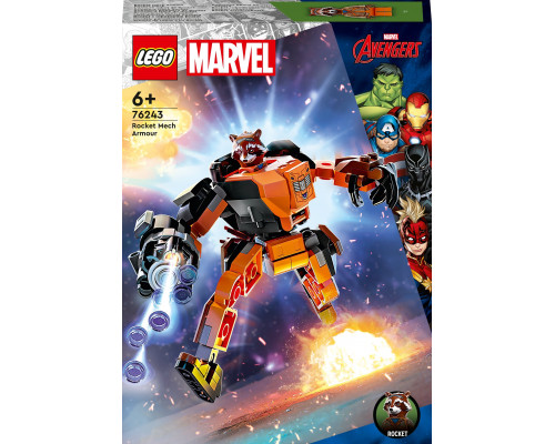 LEGO Marvel Mechaniczna zbroja Rocketa (76243) 4 szt.