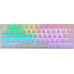 KBcustom KB61 - KBcustom - Hot Swap - Pudding Keycaps - Red Switch
