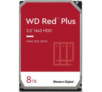 WD Red Plus 8TB 3.5'' SATA III (6 Gb/s)  (WD80EFPX)