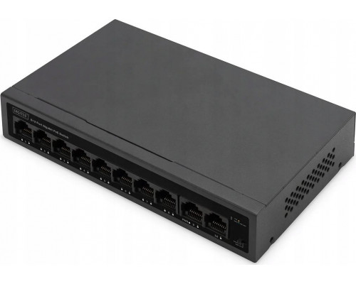 Switch Digitus Adap Digitus Poe Switch 8+2-port GE