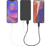 Zagg International Mophie Essentials Powerstation 5K - powerbank 5000mAh (port USB-C, USB-A, cable USB-A - USB-C w zestawie) (black)