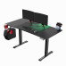 Gaming galds Ultradesk Level V2 Green Black 140 cmx68 cm Zielona podkładka