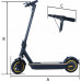 Xrider Hulajnoga Elektryczna Miejska XRIDER M10 12Ah Bateria LG 500W