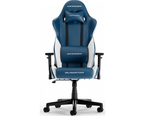 Gaming galds DXRacer GLADIATOR L Blue & White PVC Leather